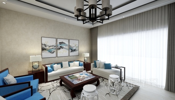 72.64㎡/兩室兩廳一衛(wèi)/中式 72.64㎡/兩室兩廳一衛(wèi)/中式