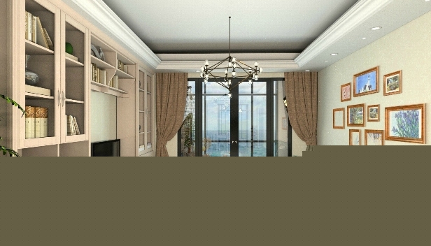 136㎡/三室兩廳兩衛(wèi)/現(xiàn)代