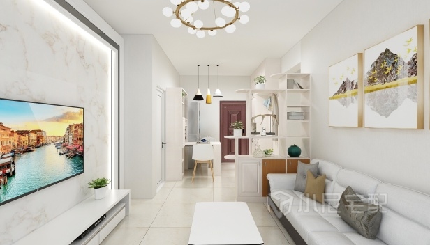 86㎡/兩室一廳一衛(wèi)/簡約 86㎡/兩室一廳一衛(wèi)/簡約