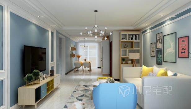 110㎡/兩室兩廳一衛(wèi)/簡約 110㎡/兩室兩廳一衛(wèi)/簡約