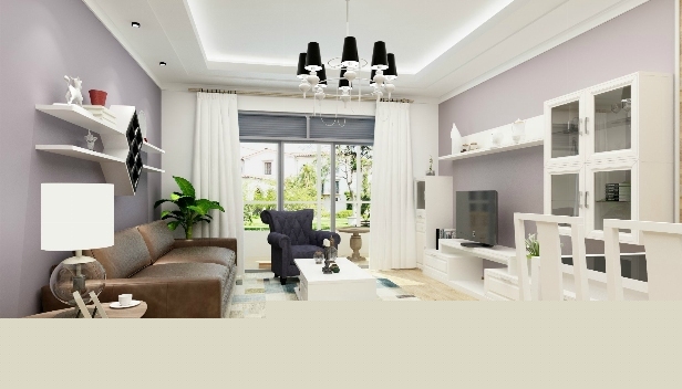 130㎡/三室一廳兩衛(wèi)/簡約