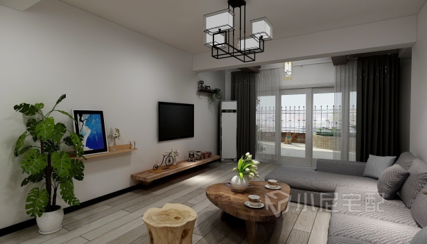 120㎡/三室兩廳兩衛(wèi)/簡約