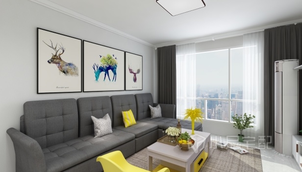 88㎡/兩室一廳一衛(wèi)/簡約 88㎡/兩室一廳一衛(wèi)/簡約