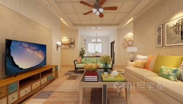 92㎡/三室兩廳一衛(wèi)/美式 92㎡/三室兩廳一衛(wèi)/美式