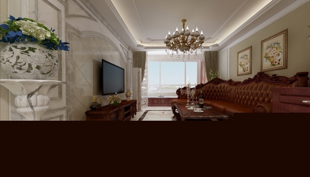 130㎡/三室一廳兩衛(wèi)/歐式