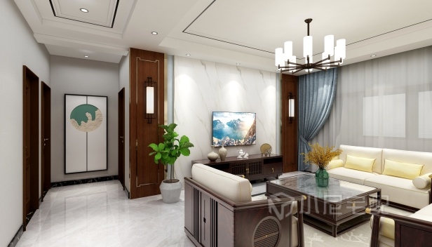 120㎡/三室兩廳一衛(wèi)/中式 120㎡/三室兩廳一衛(wèi)/中式