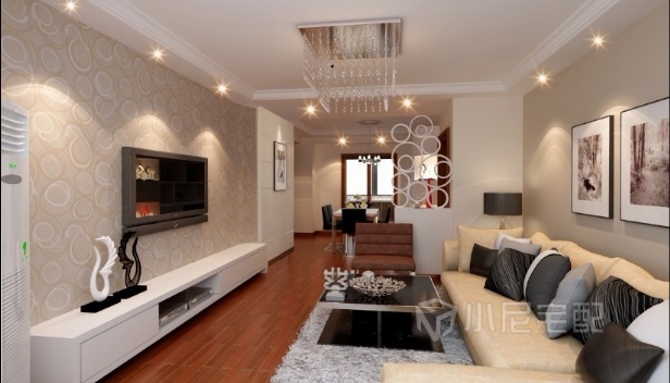 130㎡/兩室兩廳兩衛(wèi)/簡(jiǎn)約