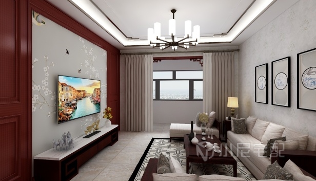 140㎡/三室兩廳一衛(wèi)/中式 140㎡/三室兩廳一衛(wèi)/中式