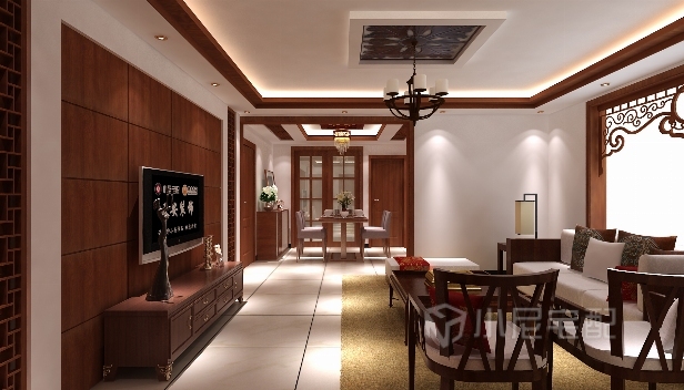 130㎡/三室兩廳一衛(wèi)/中式 130㎡/三室兩廳一衛(wèi)/中式