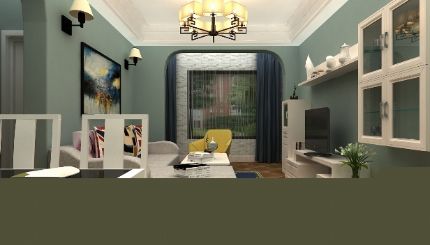 90㎡/兩室一廳一衛(wèi)/美式 90㎡/兩室一廳一衛(wèi)/美式