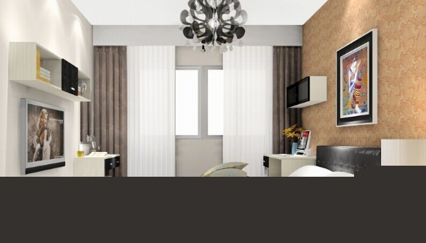 160㎡/三室兩廳兩衛(wèi)/現(xiàn)代