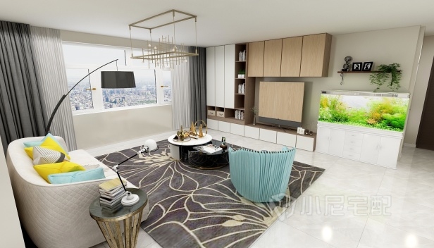 111.58㎡/三室一廳兩衛(wèi)/現(xiàn)代 111.58㎡/三室一廳兩衛(wèi)/現(xiàn)代