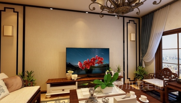 120㎡/兩室一廳一衛(wèi)/中式 120㎡/兩室一廳一衛(wèi)/中式