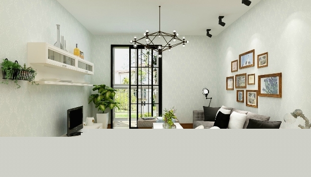 80㎡/兩室一廳一衛(wèi)/田園 80㎡/兩室一廳一衛(wèi)/田園