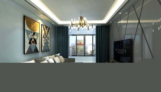 116㎡/三室一廳一衛(wèi)/現(xiàn)代