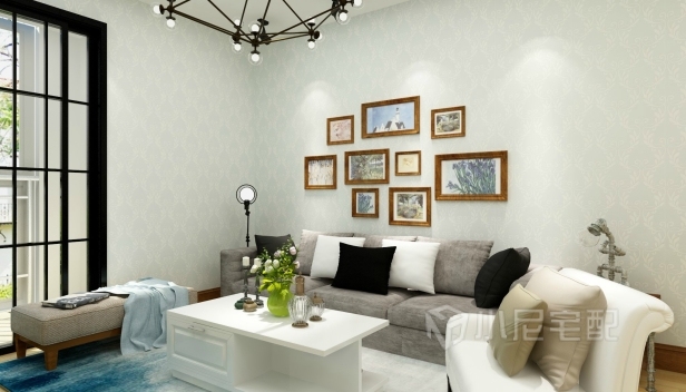 80㎡/兩室一廳一衛(wèi)/田園 80㎡/兩室一廳一衛(wèi)/田園