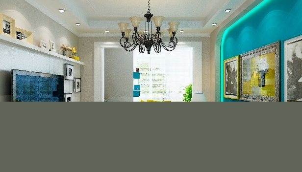 86.7㎡/三室兩廳兩衛(wèi)/地中海 86.7㎡/三室兩廳兩衛(wèi)/地中海