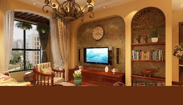 89㎡/兩室兩廳一衛(wèi)/美式 89㎡/兩室兩廳一衛(wèi)/美式