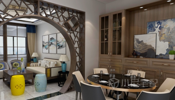 60㎡/一室兩廳一衛(wèi)/中式 60㎡/一室兩廳一衛(wèi)/中式