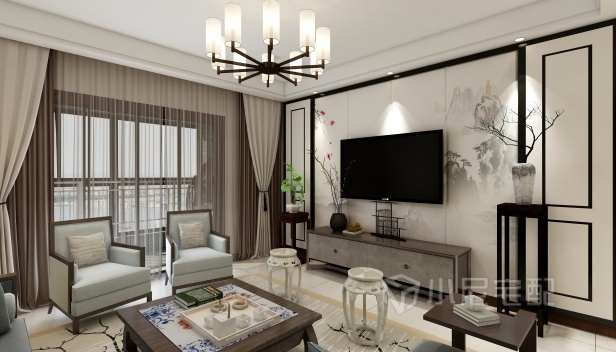 145㎡/四室兩廳兩衛(wèi)/中式 145㎡/四室兩廳兩衛(wèi)/中式