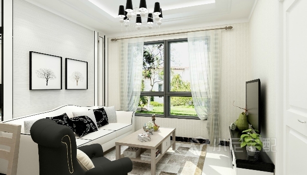 80㎡/兩室一廳一衛(wèi)/現代 80㎡/兩室一廳一衛(wèi)/現代