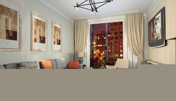 98㎡/三室一廳兩衛(wèi)/簡(jiǎn)約