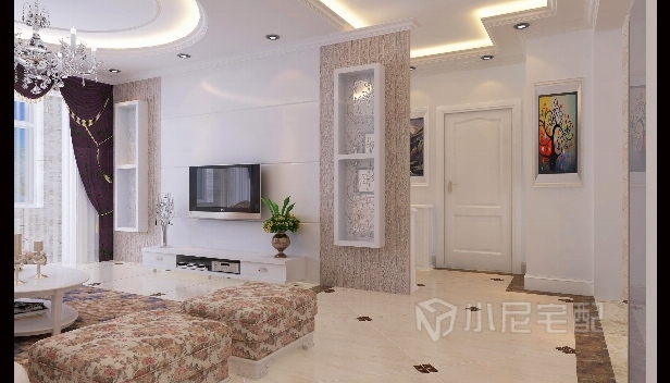 91.36㎡/三室兩廳兩衛(wèi)/歐式 91.36㎡/三室兩廳兩衛(wèi)/歐式