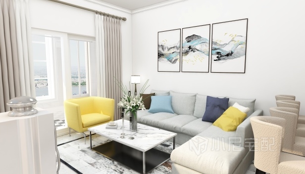 86㎡/三室一廳一衛(wèi)/現代 86㎡/三室一廳一衛(wèi)/現代