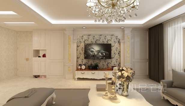 129㎡/三室兩廳兩衛(wèi)/現(xiàn)代