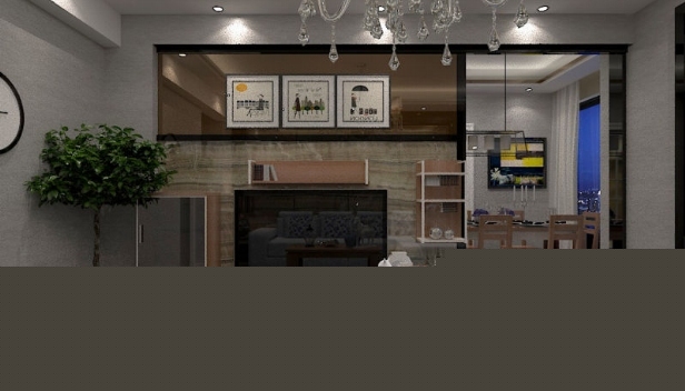 140㎡/三室兩廳兩衛(wèi)/現(xiàn)代