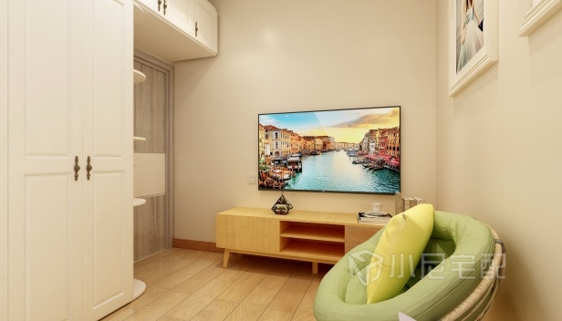 41.6㎡/兩室一廳兩衛(wèi)/田園 41.6㎡/兩室一廳兩衛(wèi)/田園