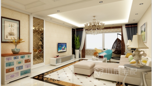 160㎡/三室兩廳兩衛(wèi)/現(xiàn)代