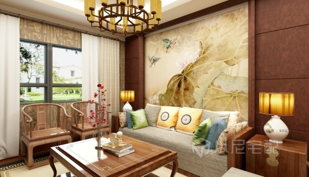 87㎡/兩室一廳一衛(wèi)/中式 87㎡/兩室一廳一衛(wèi)/中式