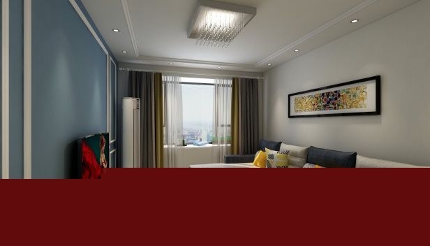 87㎡/兩室一廳一衛(wèi)/現(xiàn)代