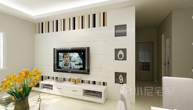 50㎡/一室一廳一衛(wèi)/現(xiàn)代