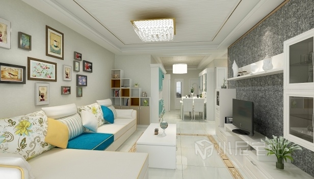 87㎡/三室一廳一衛(wèi)/現(xiàn)代