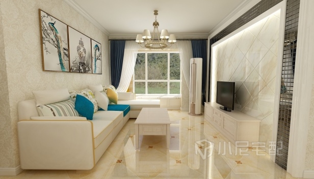 85㎡/兩室一廳一衛(wèi)/歐式 85㎡/兩室一廳一衛(wèi)/歐式